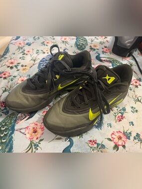 A’ja Wilson green Nikes